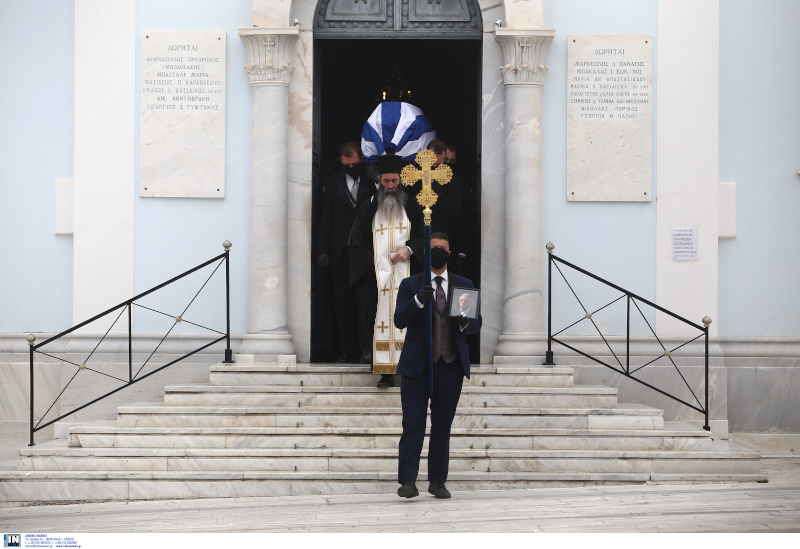 Μανώλης Γλέζος κηδεία