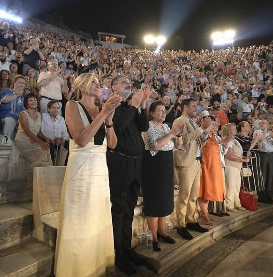Μαρέβα Γκραμπόβσκι Μητσοτάκη στο Ηρώδειο