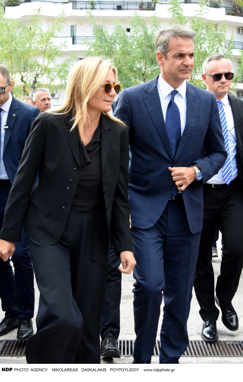Κυριάκος Μητσοτάκης και Μαρέβα Γκραμπόφσκι-Μητσοτάκη