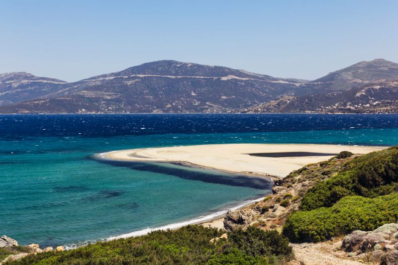 Μεγάλη Αμμος Μαντούδι Νότια Εύβοια