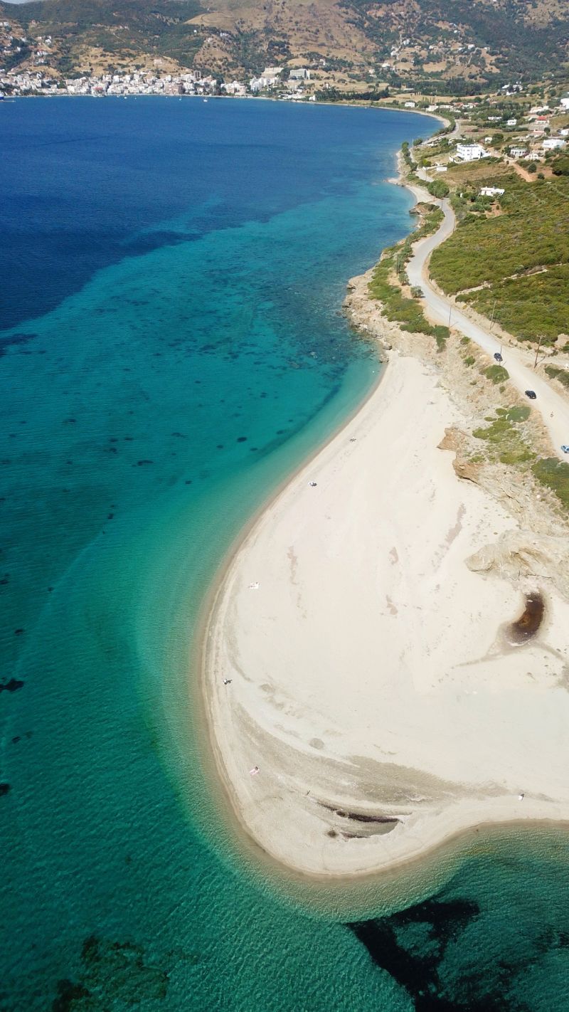 Μεγάλη Αμμος Μαντούδι Νότια Εύβοια