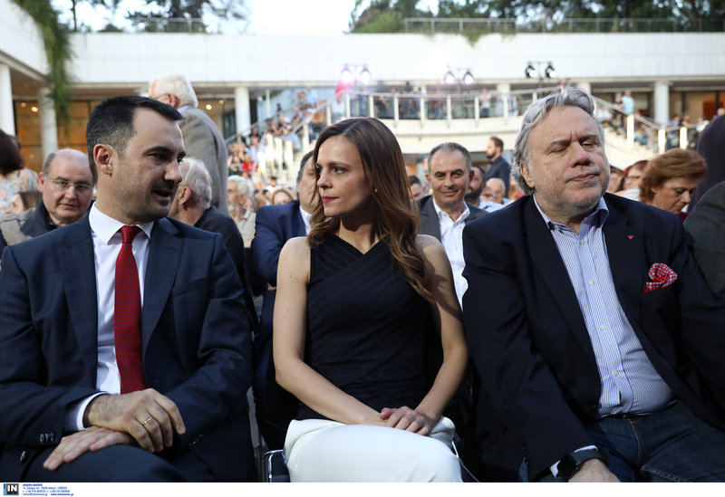 Αλ. Χαρίτσης, Εφη Αχτσιόγλου και Γ. Κατρούγκαλος
