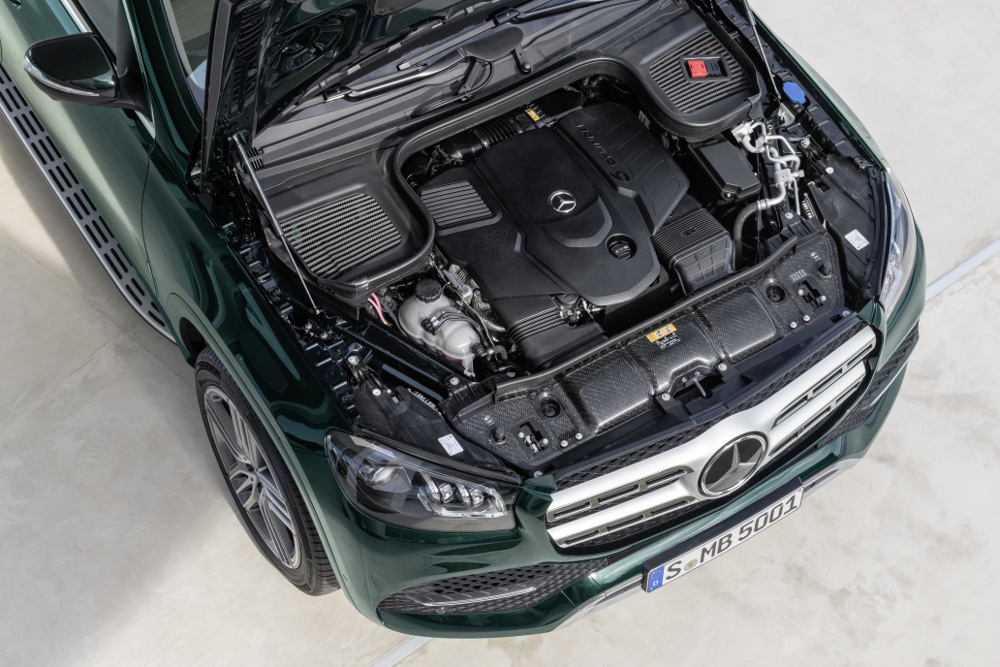 Ο κινητήρας που κρύβεται κάτω από το καπό της Mercedes GLS