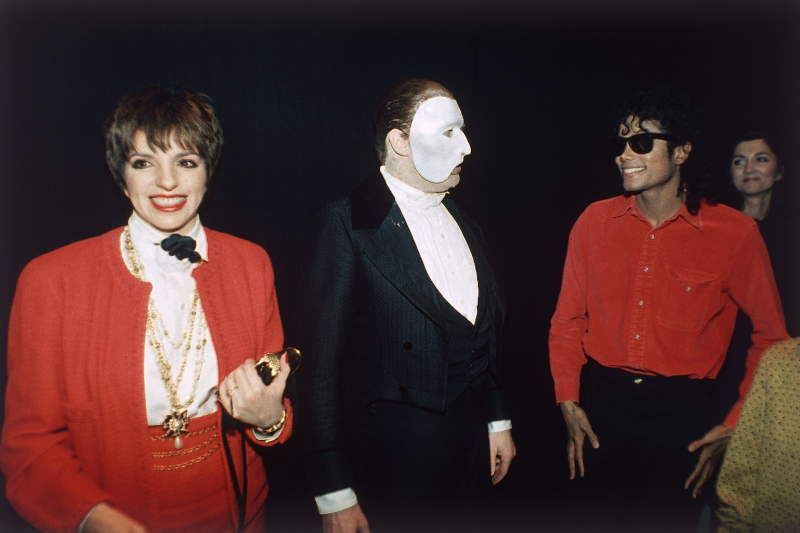Η Λάιζα Μινέλι και ο Μάικλ Τζάκσον το 1988