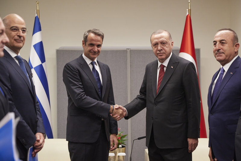 Μητσοτάκης και Ερντογάν