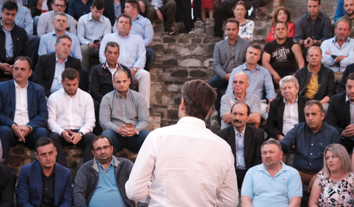 Μητσοτάκης σε ομιλία στην Αρτα