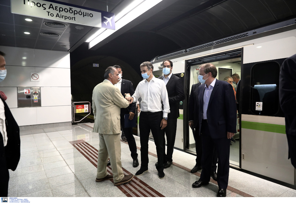 Μητσοτάκης στα εγκαίνια των 3 νέων σταθμών Μετρό: «Το είπαμε, το κάναμε, προτιμούμε να μιλάνε τα έργα μας»