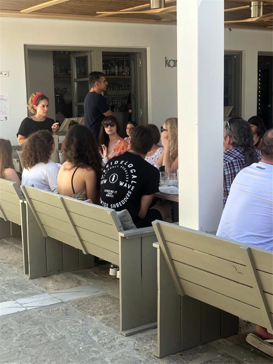 Η Μόνικα Μπελούτσι στην Παροικιά της Πάρου