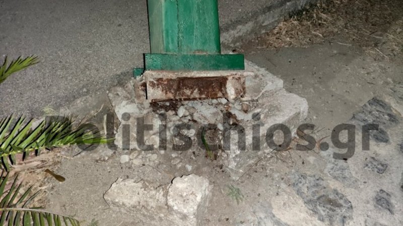 Η βάση της μπασκέτας στη Χίο