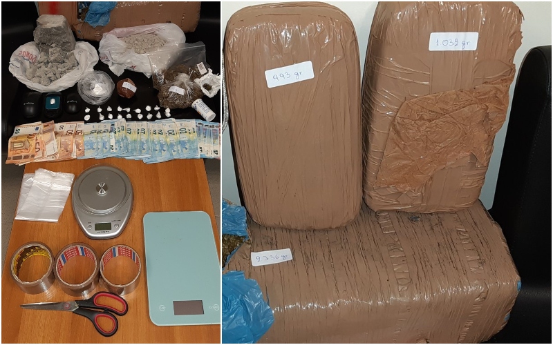 Οσα εντόπισαν και κατάσχεσαν οι αστυνομικές Αρχές
