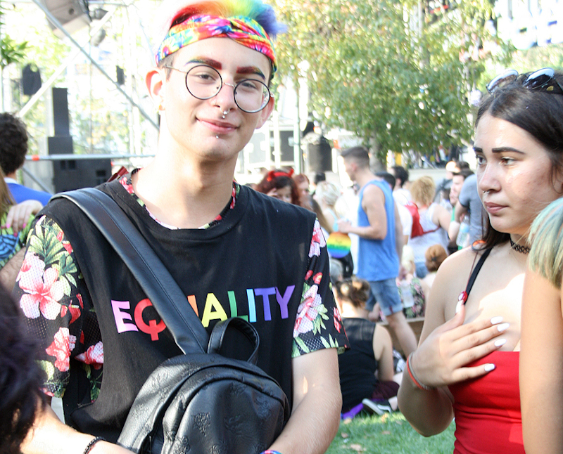 κόσμος σε Athens Pride