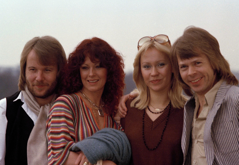 Οι ABBA το 1978. Από αριστερά: Μπένι Άντερσο, Άνι-Φρίντ Λύνγκσταντ, Ανιέτα Φέλτσκογκ και Μπιορν Ουλβίους