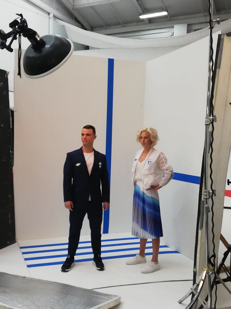 Ο ποδηλάτης Χρήστος Βολικάκης και η κολυμβήτρια Κέλυ Αραούζου