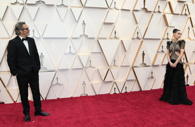 Joaquin Phoenix και Ρούνεϊ Μάρα στα Όσκαρ