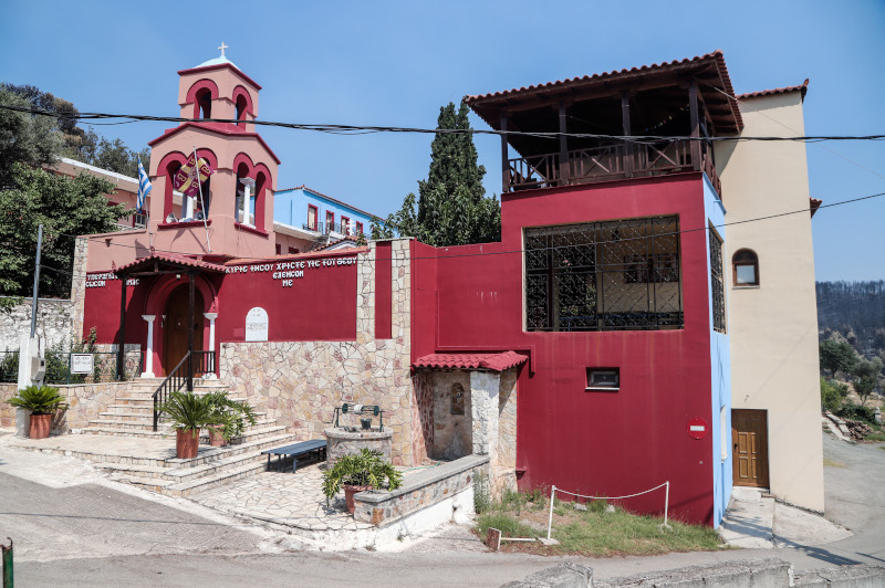 Η Ιερή Μονή Μακρυμάλλης Παναγίας Θεοτόκου στην Εύβοια / Φωτογραφία: EUROKINISSI