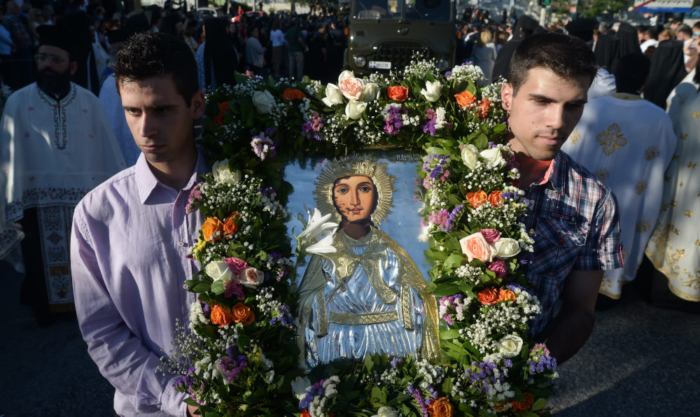 The procession of the icon of St. Barbara / File archive: Intime