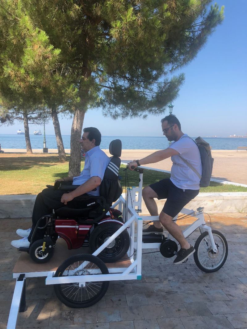 Βόλτα με ποδήλατο για ΑΜΕΑ