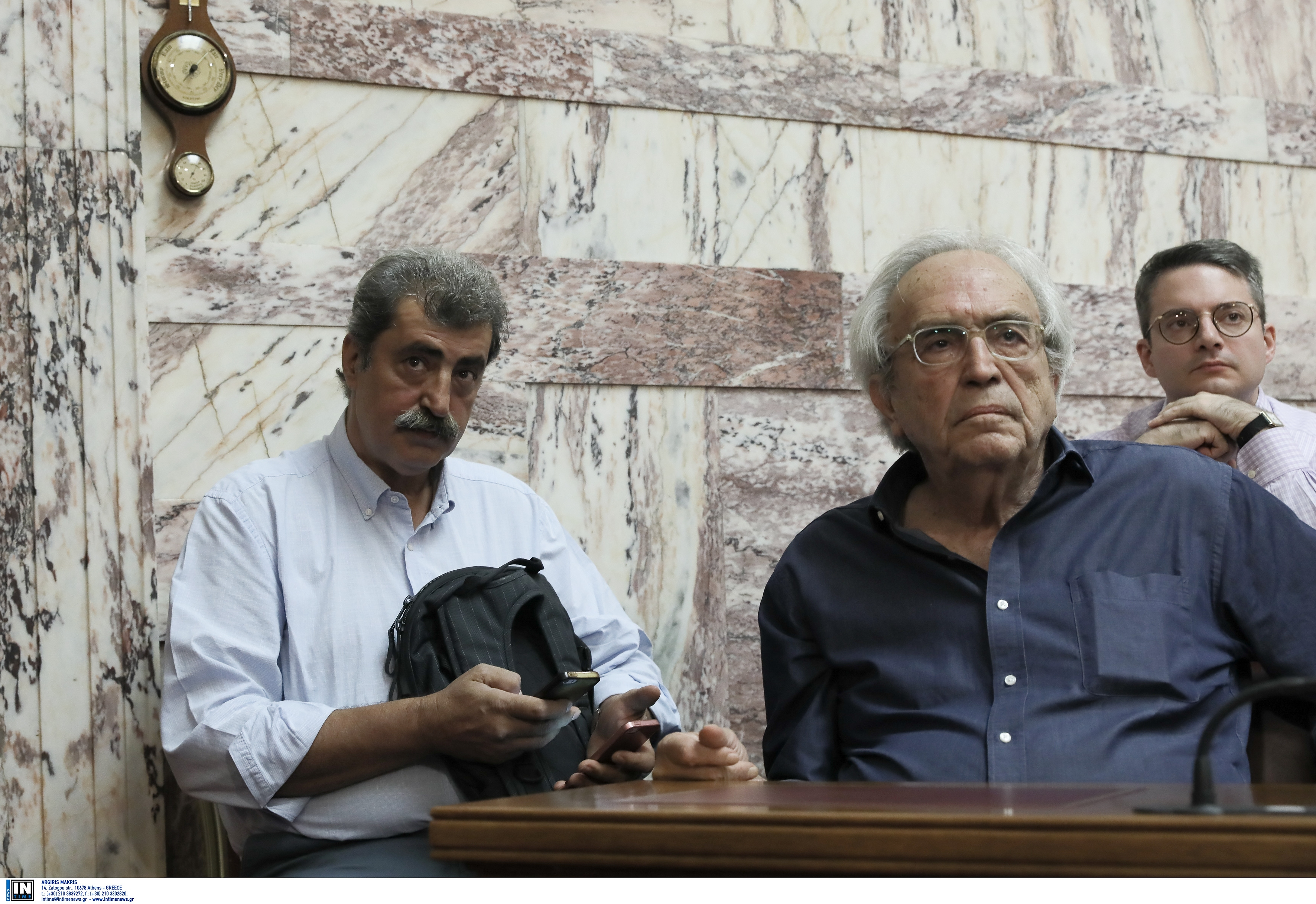 Παύλος Πολάκης και Αριστείδης Μπαλτάς