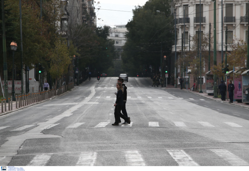 Κλειστοί οι κεντρικοί δρόμοι / Φωτογραφία: INTIME NEWS