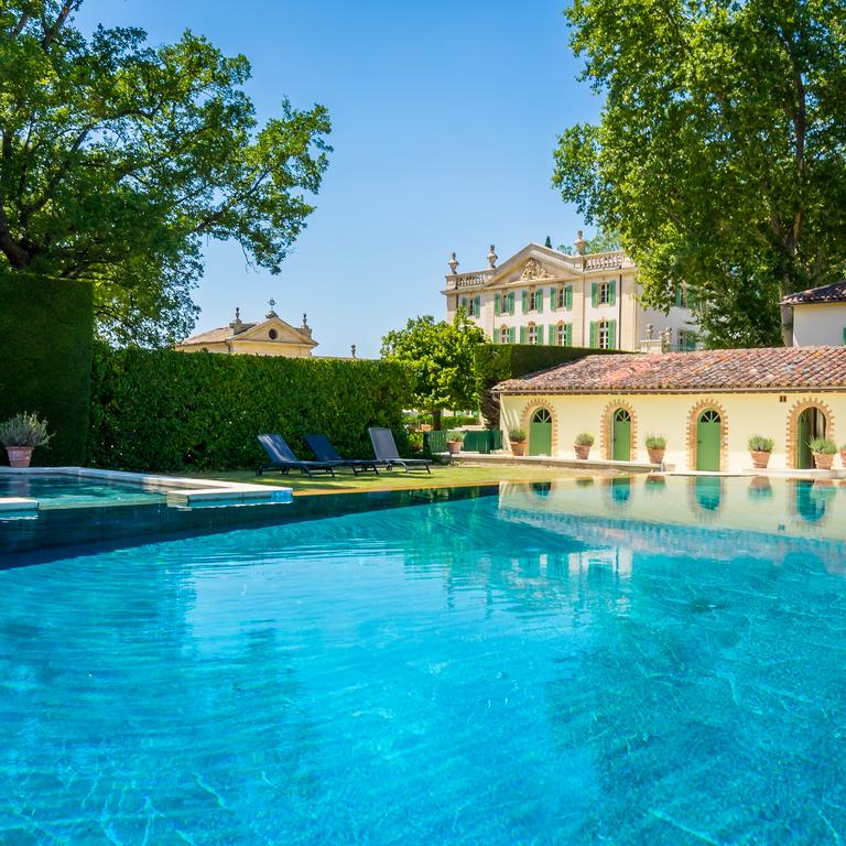 η πισίνα του chateau