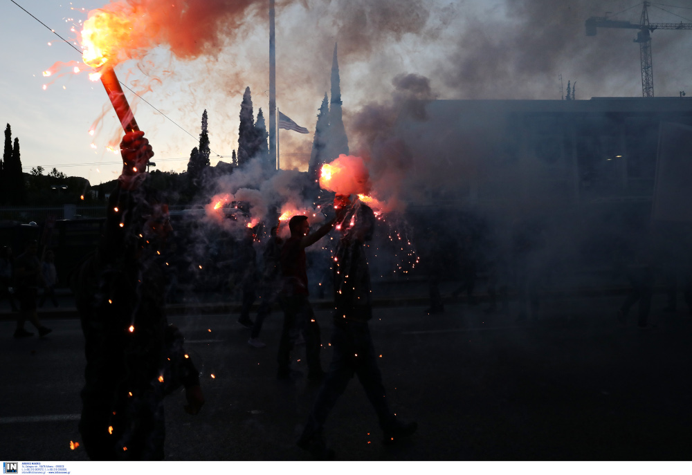 Νέα πορεία στην πρεσβεία των ΗΠΑ για την δολοφονία Φλόιντ