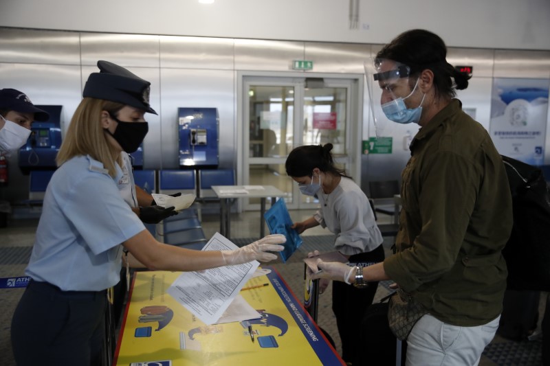 αφιξη πτήσης στο Ελ Βενιζέλος