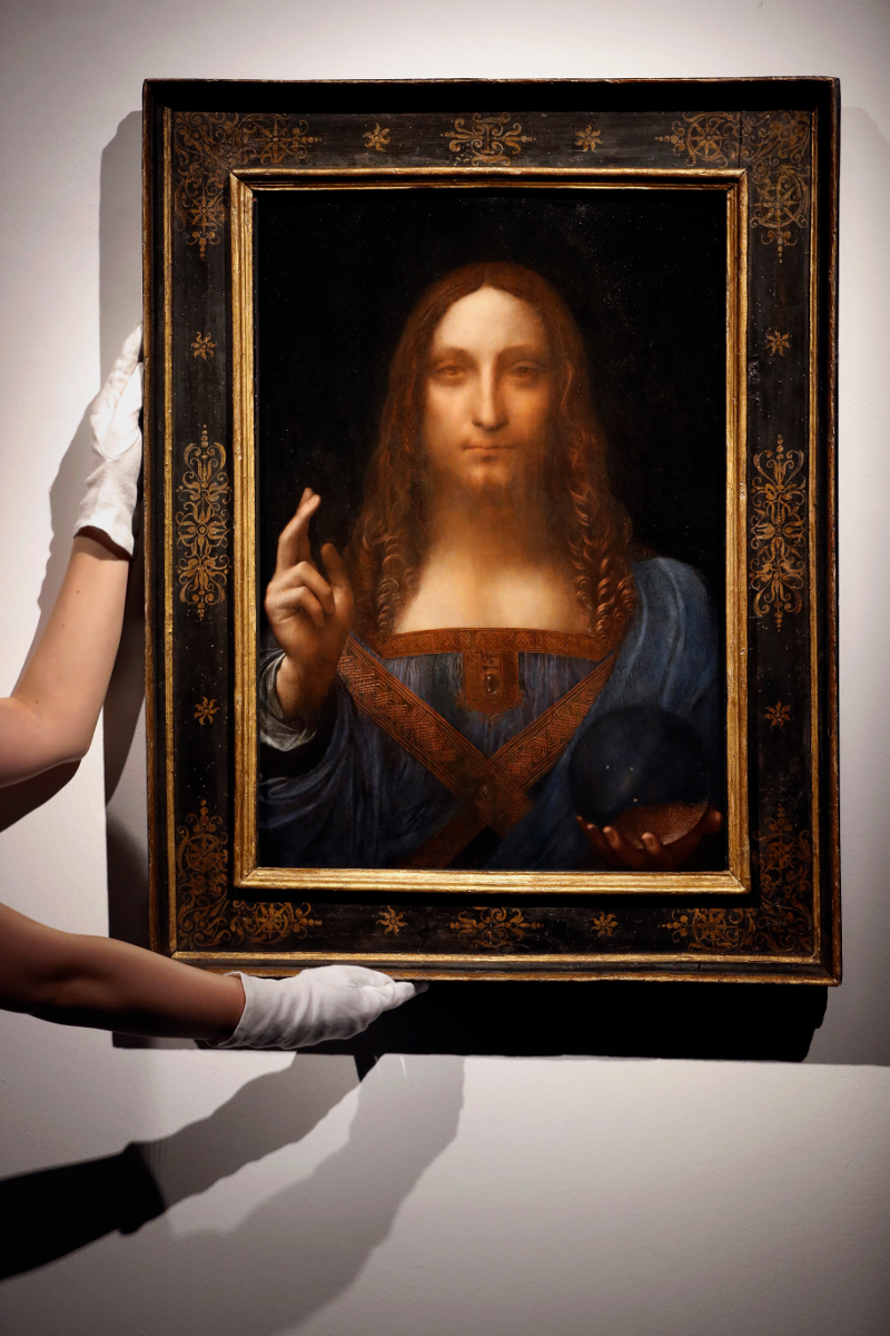 Î ÏÎ¯Î½Î±ÎºÎ±Ï Â«Salvator MundiÂ»