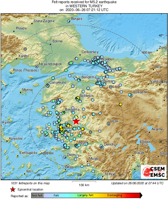 σεισμός Τουρκία