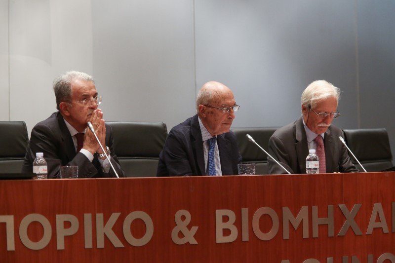 Ρομάνο Πρόντι, Κώστας Σημίτης, Παναγιώτης Ιωακειμίδης