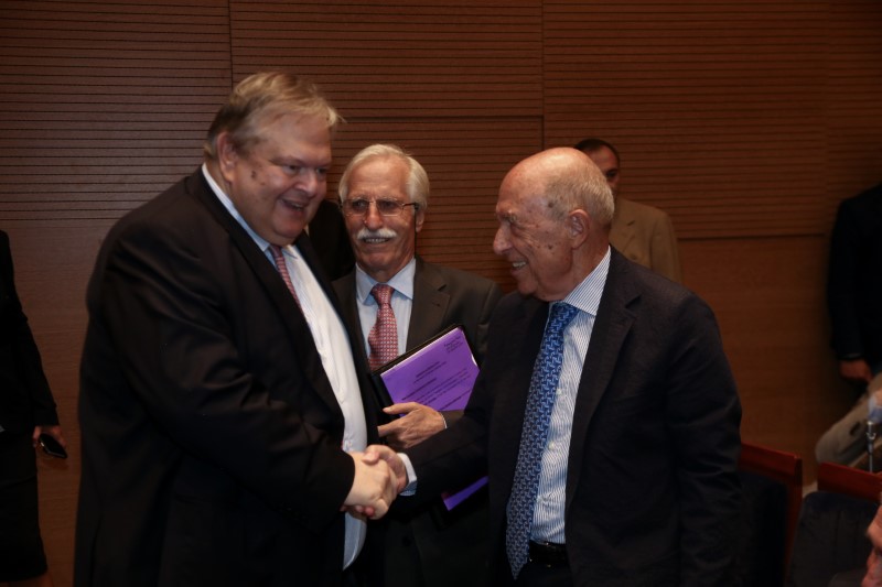 Ευάγγελος Βενιζέλος και Κώστας Σημίτης