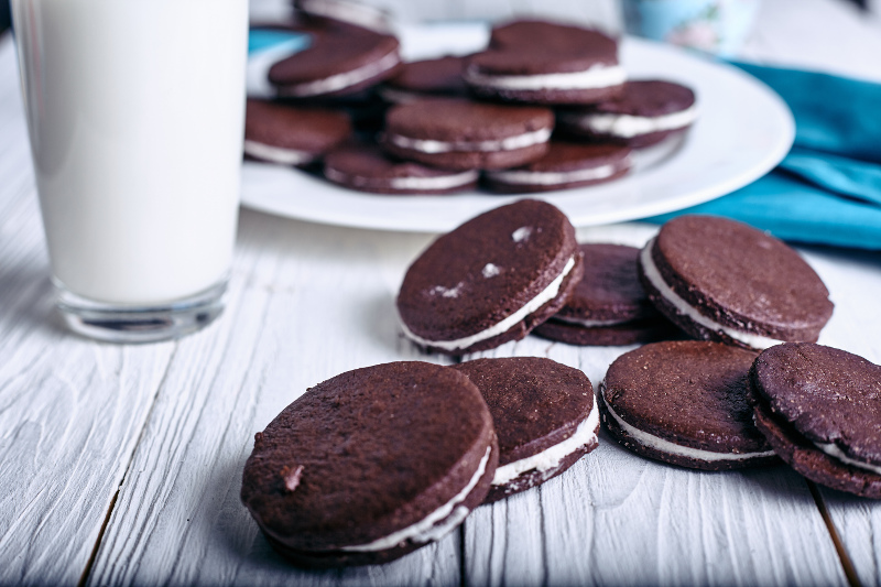 Λαχταριστά σπιτικά μπισκότα Oreo -Συνταγή