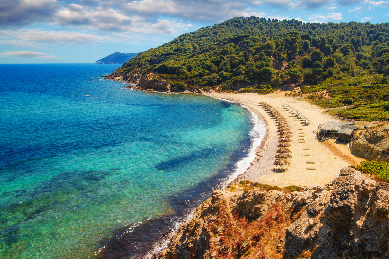 παραλία της Σκιάθου