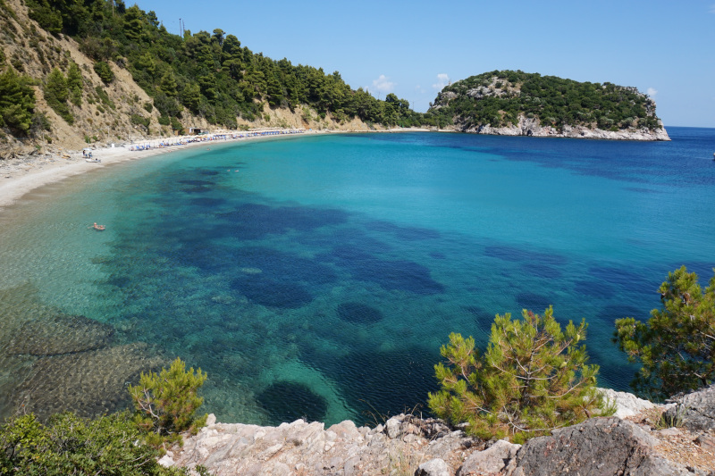 Παραλία Στάφυλος στην Σκόπελο