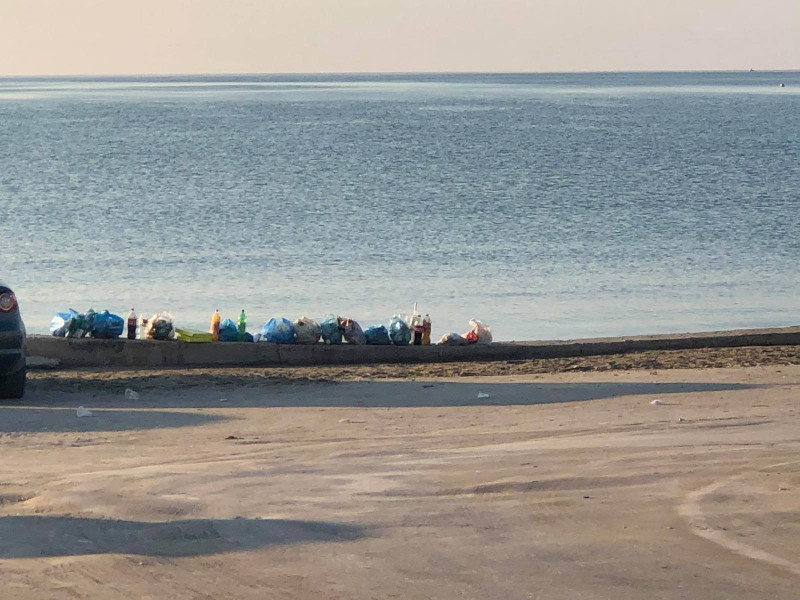 Τα σκουπίδια μαζεύτηκαν το πρωί