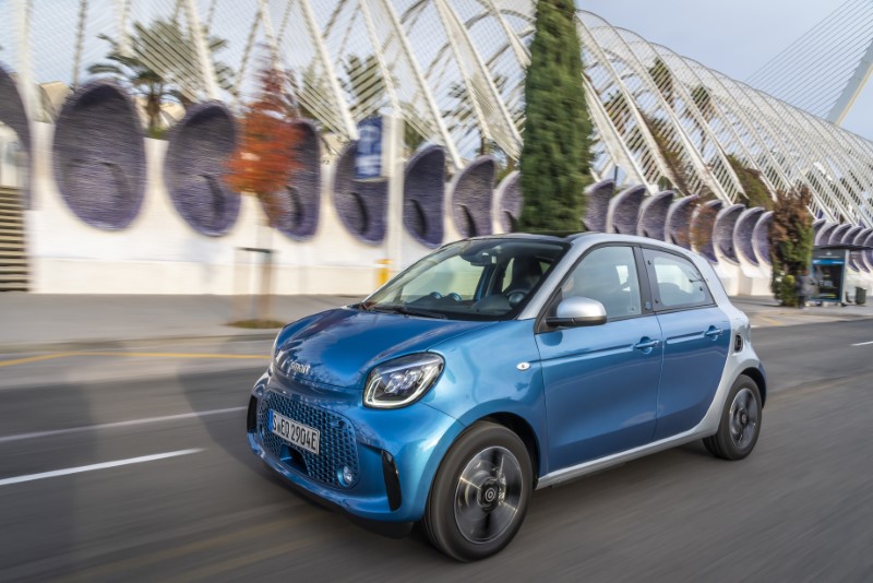 smart EQ forfour electric