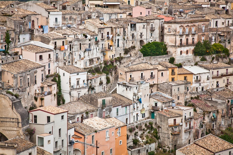 Σπίτια σε ιταλική πόλη