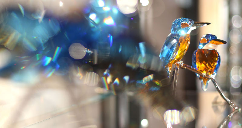 Από τα πιο γνωστά προϊόντα τς Swarovski είναι οι μικρές φιγούρες ζώων