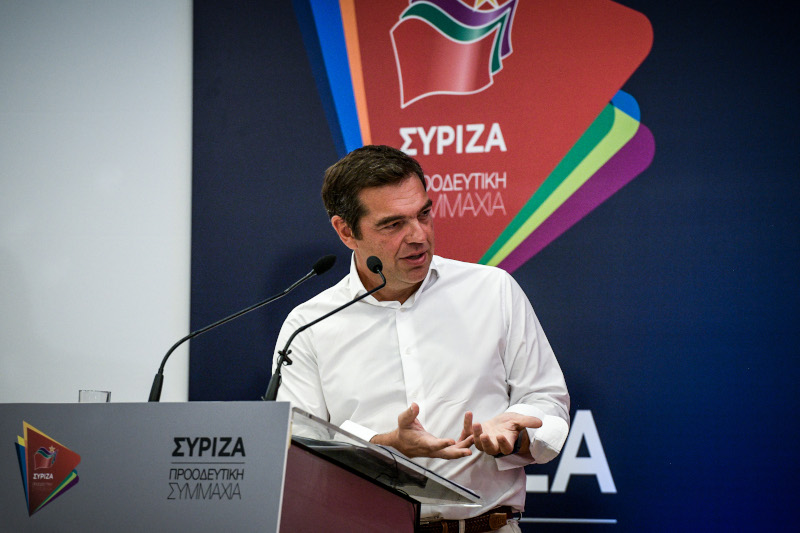 Ο πρόεδρος του ΣΥΡΙΖΑ Αλέξης Τσίπρας