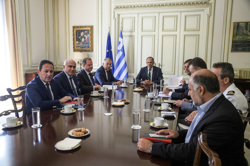 Σύσκεψη στο Μαξίμου μεταξύ κυβερνητικών παραγόντων για τη Σαμοθράκη