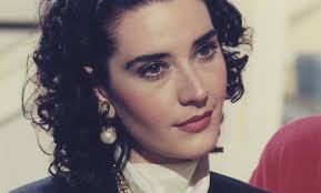 Tania Kapsali as Tatiana Drakou in the first years of Lampias.