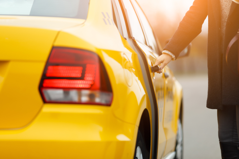 ταξί πελάτης