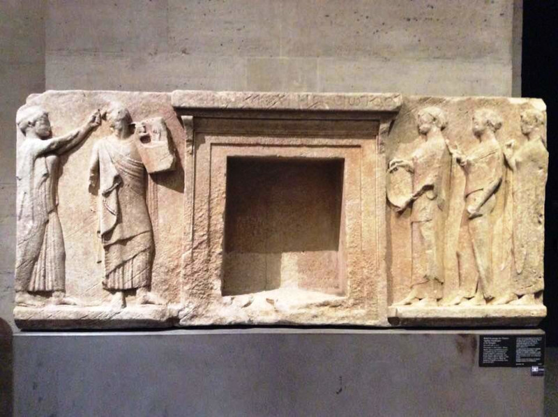 Στο αρχαιολογικό μουσείο της Θάσου από το Λούβρο δύο εκμαγεία σημαντικού μνημείου