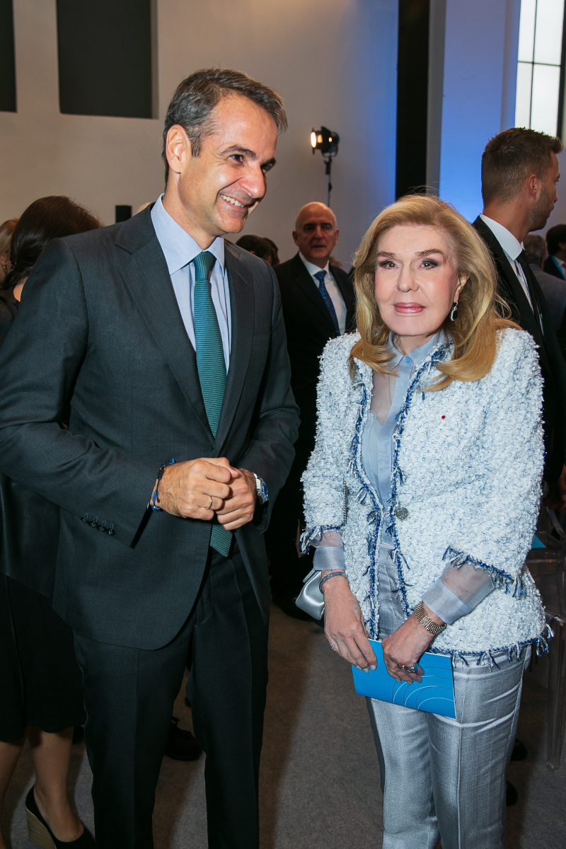 Μαριάννα Β. Βαρδινογιάννη, Κυριάκος Μητσοτάκης