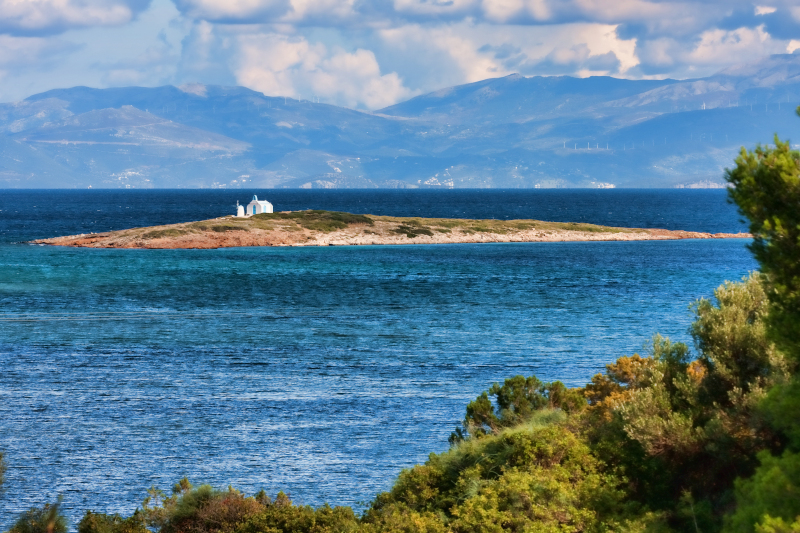 Βραυρώνα νησί Βραώνα