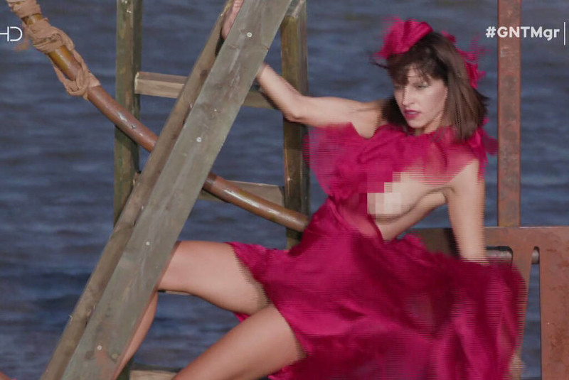 Το σέξι ατύχημα της Χαράς στο GNTM 2