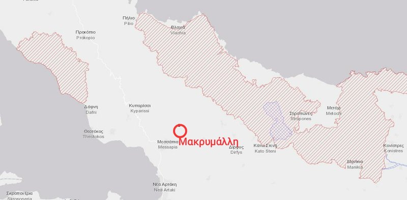 Οι χάρτες Natura για την Εύβοια