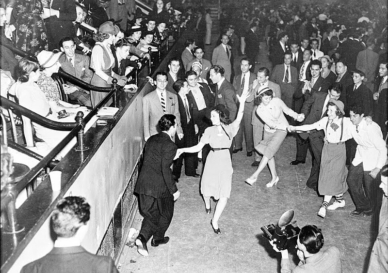Χορός Swing στη Νέα Υόρκη (Φωτογραφία: Alan Fisher, 1938)