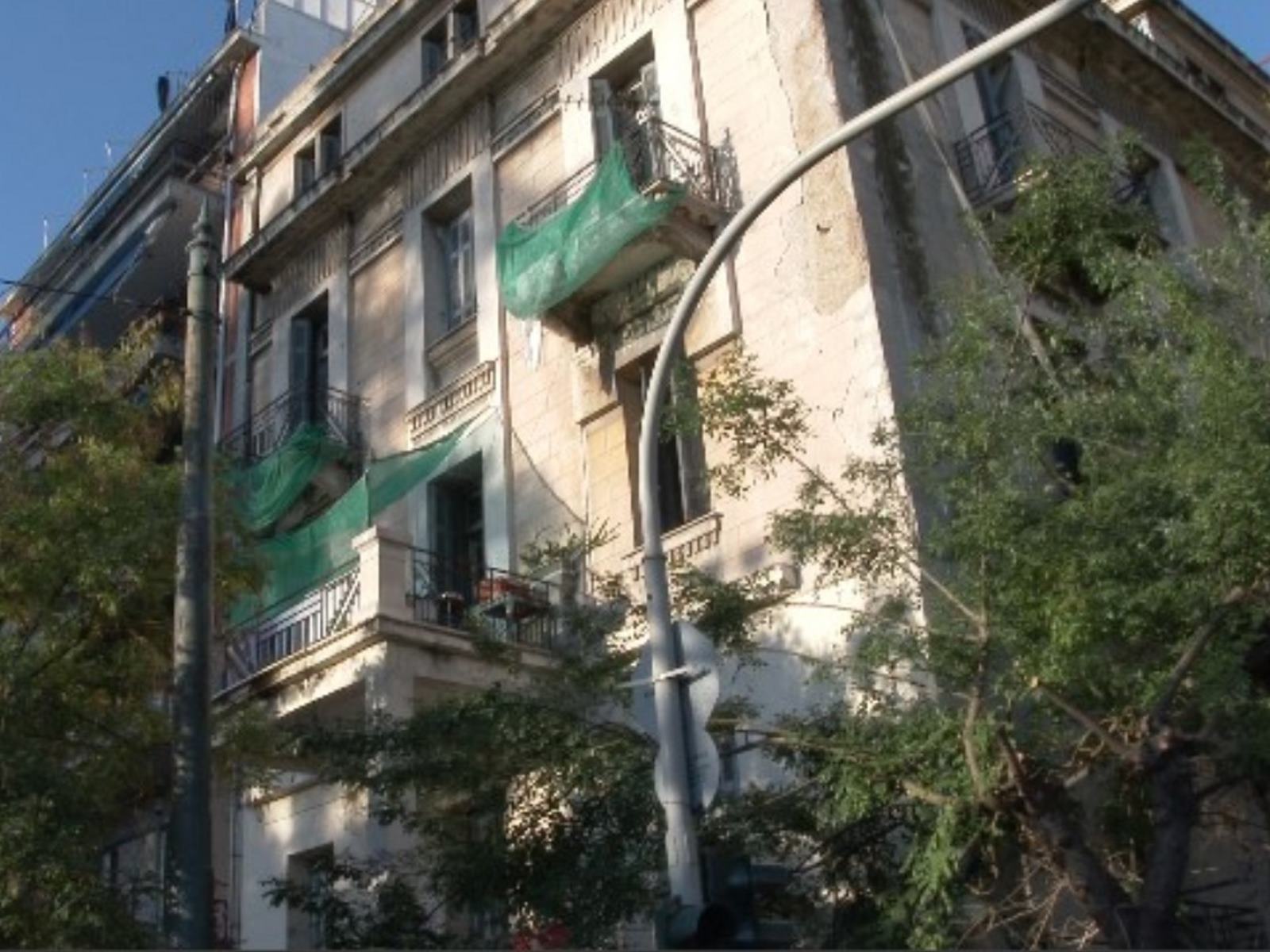Το κτίριο που ήταν υπό κατάληψη