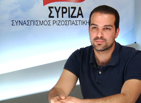 O υποψήφιος δήμαρχος Αθηναίων με τον ΣΥΡΙΖΑ Γαβριήλ Σακελλαρίδης