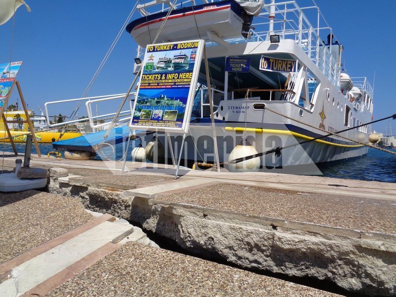 Αυτή είναι η εικόνα ενός κατεστραμμένου λιμανιού